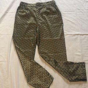 Gold & Black Anthropology Pants